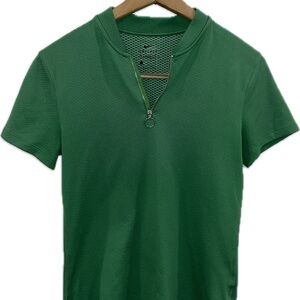Green Nike women’s golf shirt, dri-fit, size small